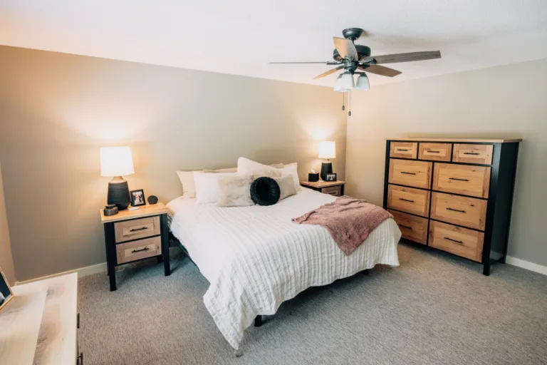 Custom bedroom cabinetry