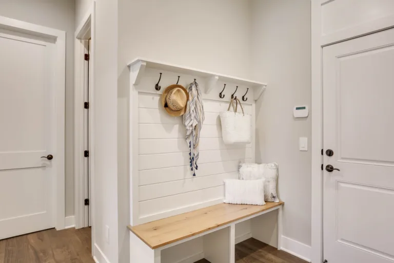 Custom mudroom cabinets