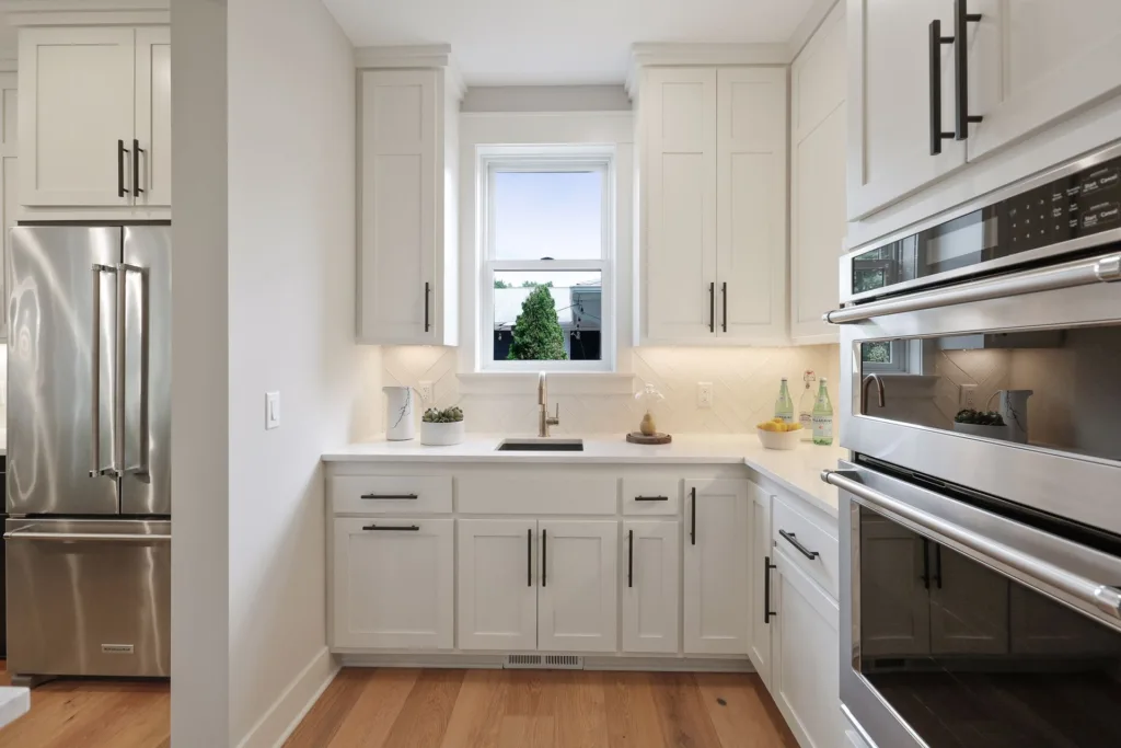 kitchen sink with window